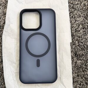 IPhone 15 Pro Max- Magnetic Blue Phone Case